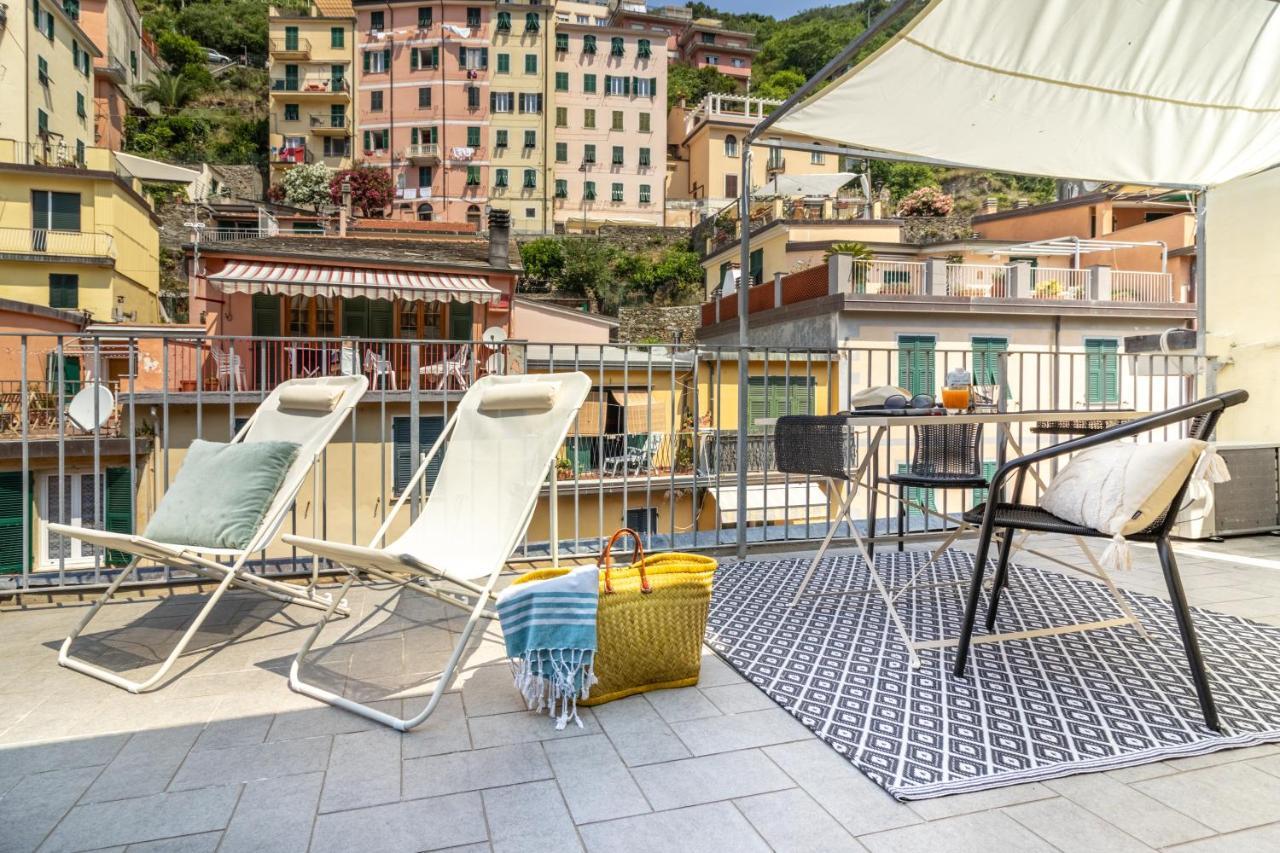 Wanderjohn Penthouse 5Terreparco Apartment Riomaggiore Exterior photo