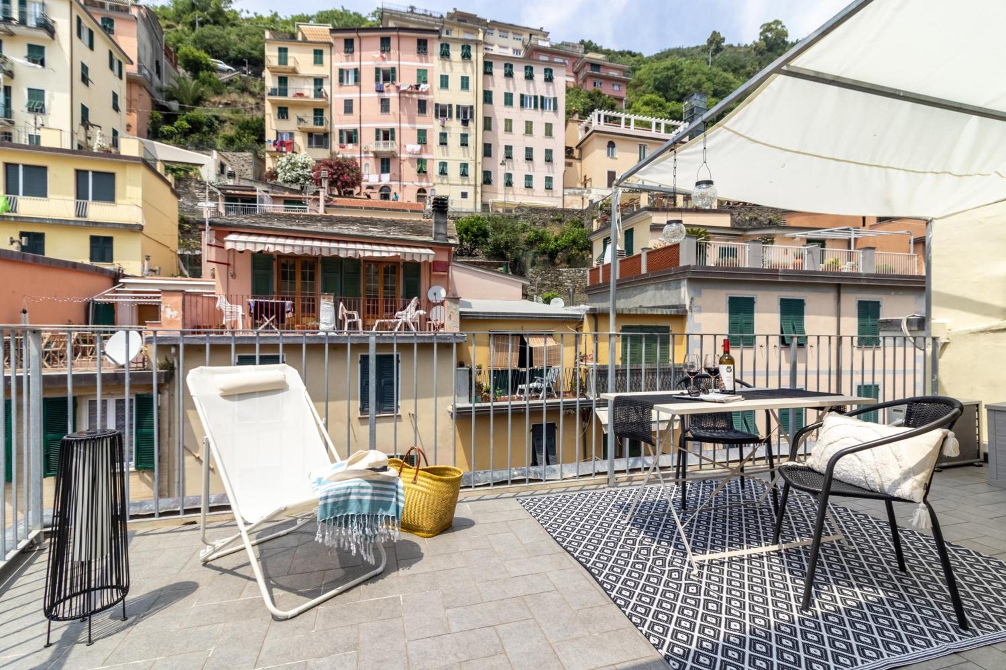 Wanderjohn Penthouse 5Terreparco Apartment Riomaggiore Exterior photo